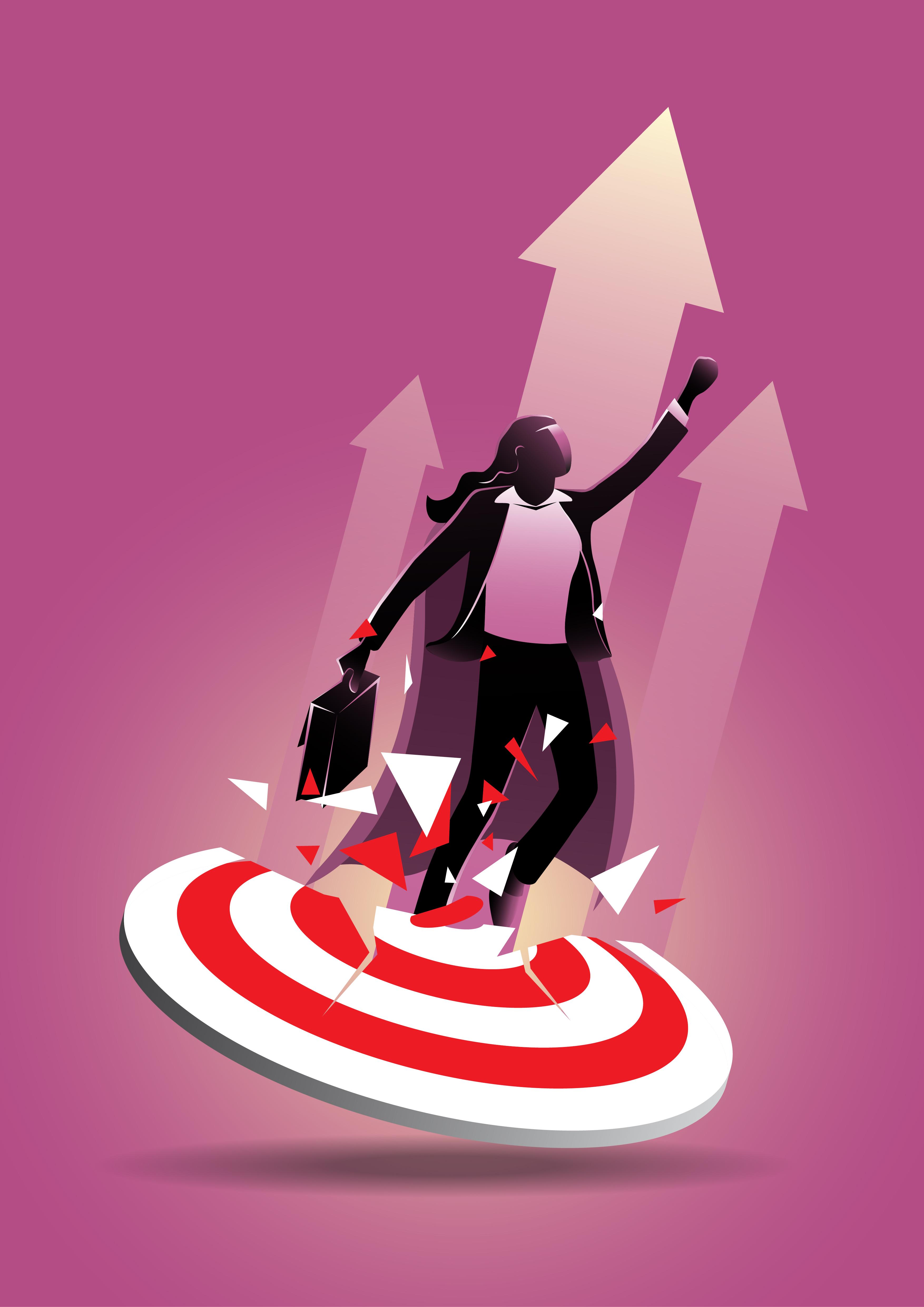 A person celebrating a successful visa application.