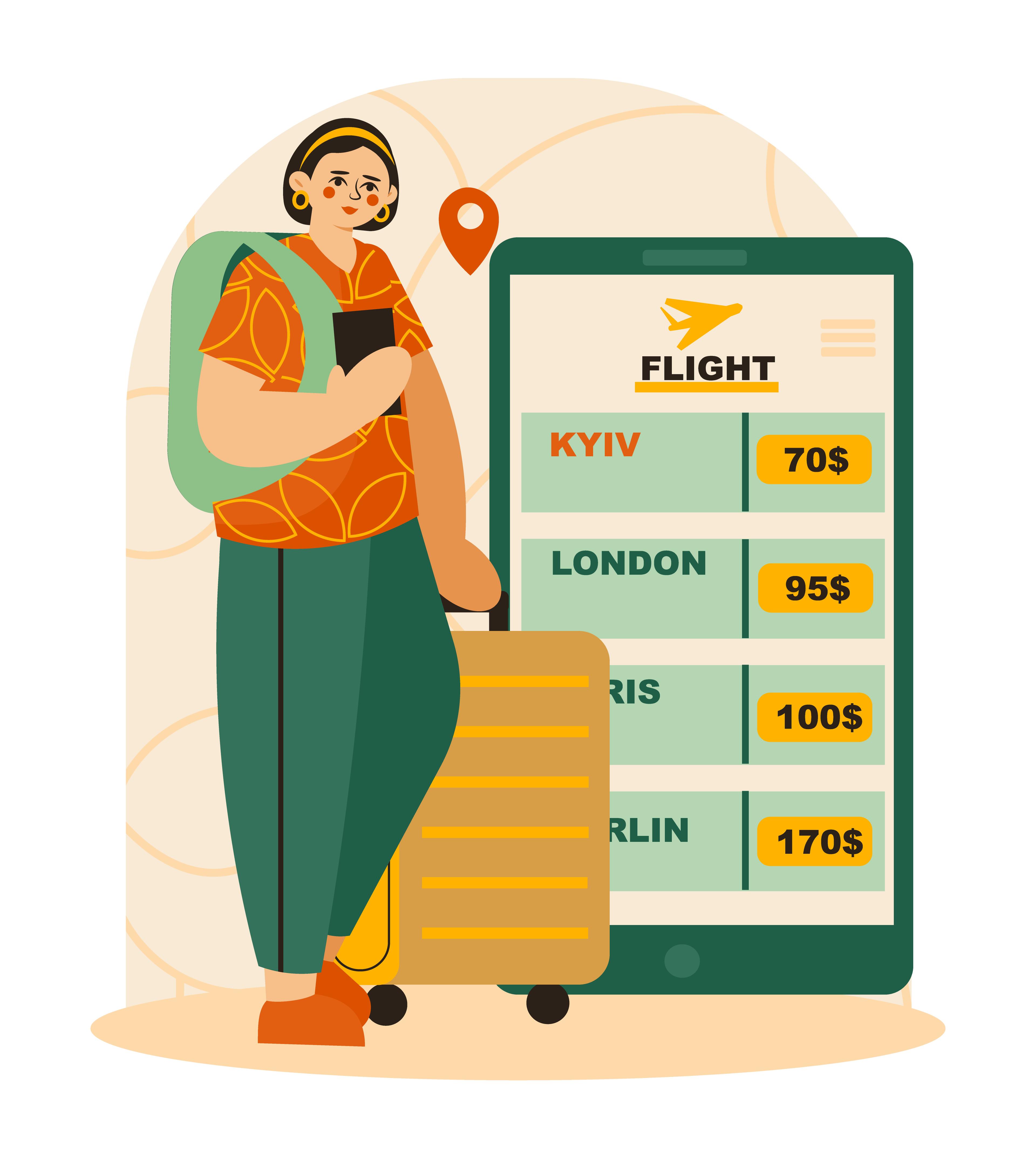 A person organizing documents for a visa application.